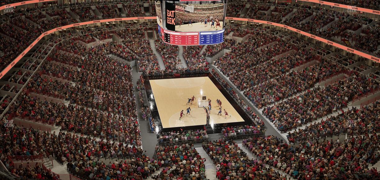 United Center - Section 327 A Seat View