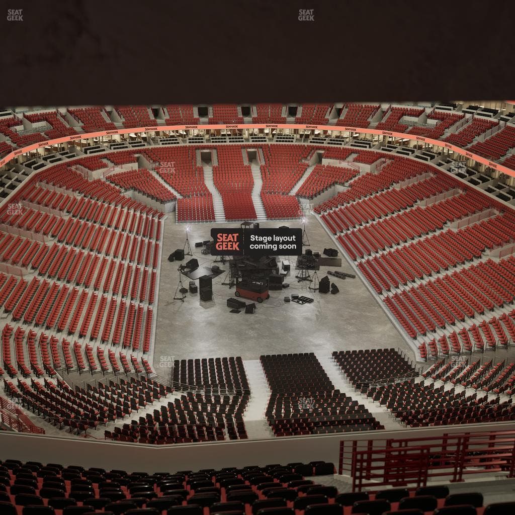 United Center - Section 327 Seat View