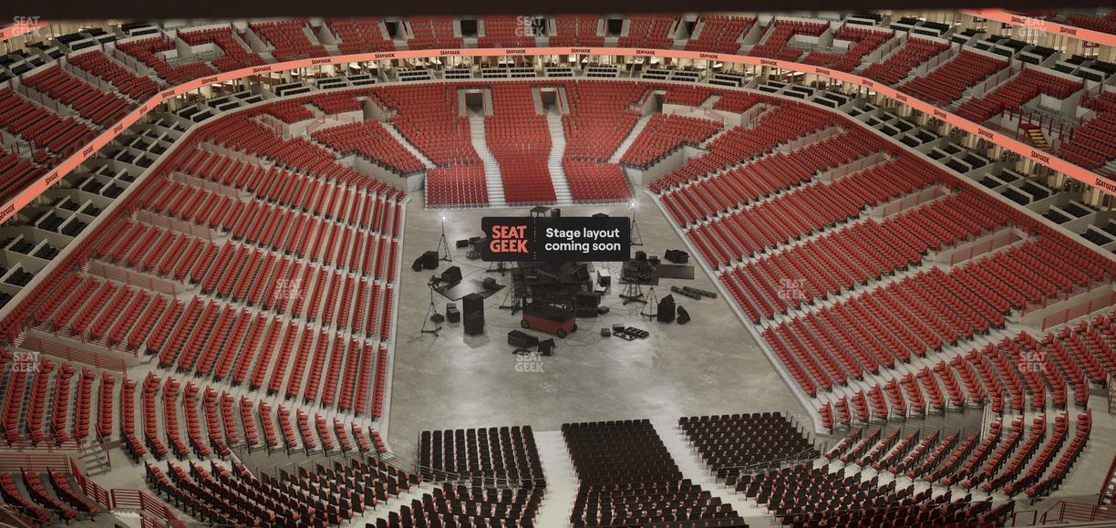 United Center - Section 327 Seat View
