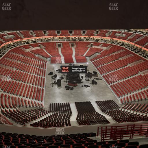 United Center - Section 327 Seat View