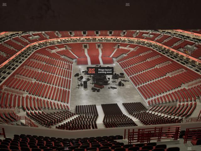 United Center - Section 327 Seat View United Center - Section 327 Seat View