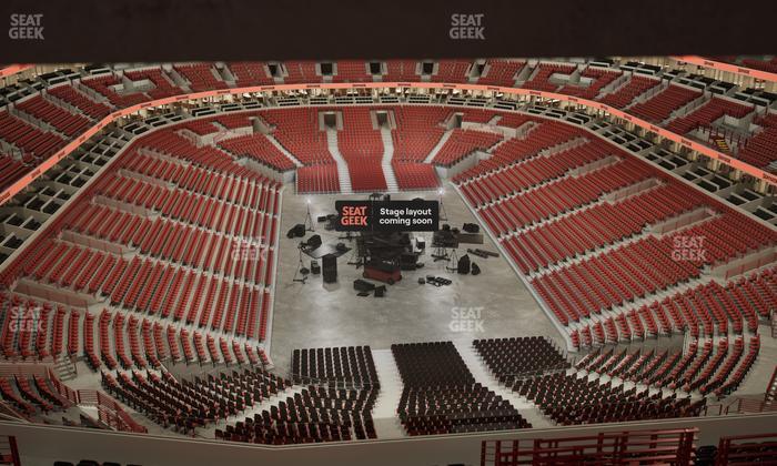 United Center - Section 327 Seat View