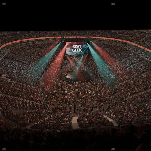 United Center - Section 327 Seat View