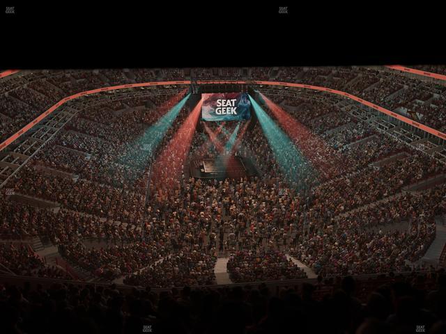 United Center - Section 327 Seat View