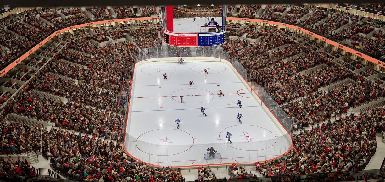 United Center - Section 327 Seat View