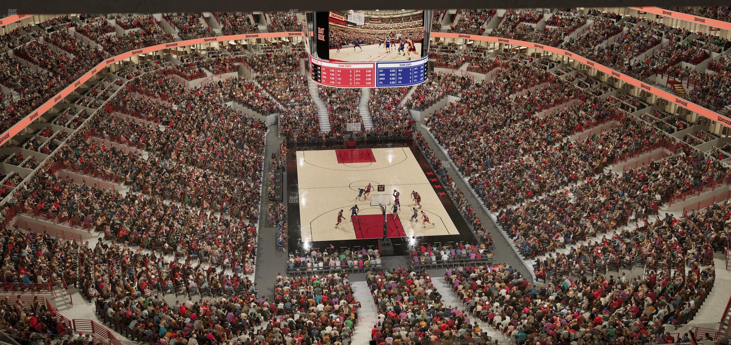 United Center - Section 327 Seat View