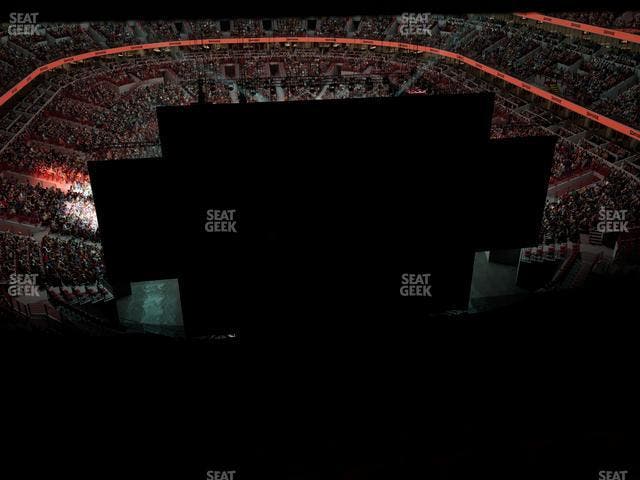 United Center - Section 327 Seat View