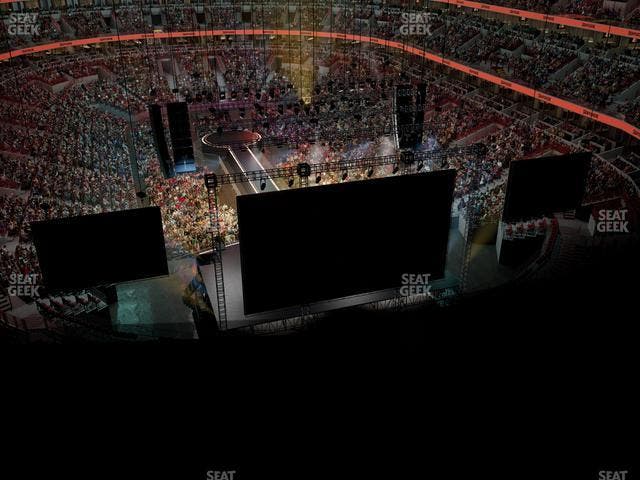 United Center - Section 327 Seat View
