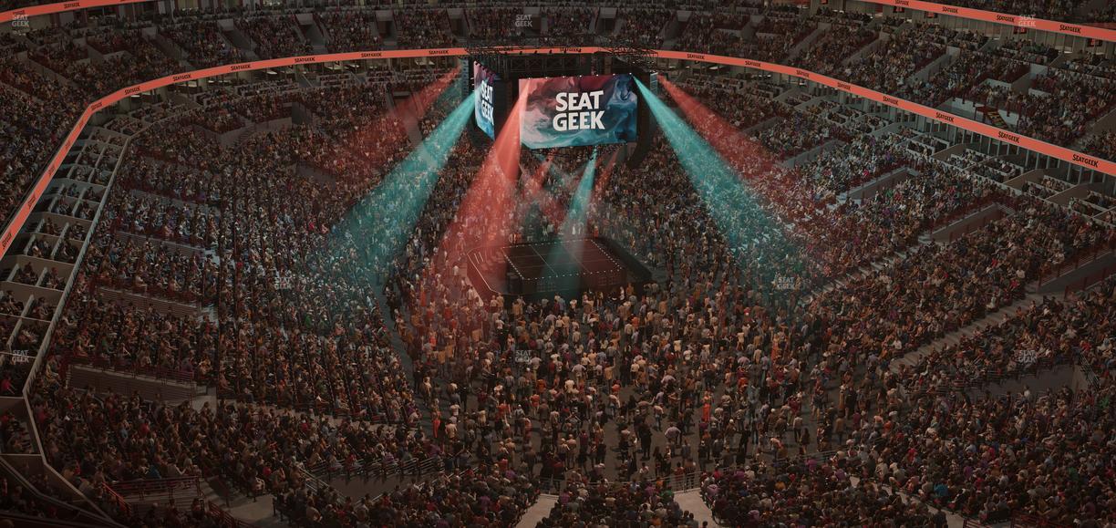 United Center - Section 328 A Seat View