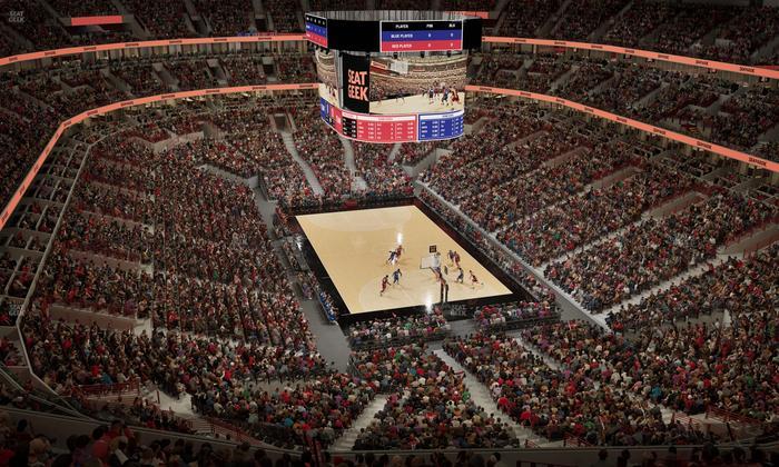 United Center - Section 328 A Seat View