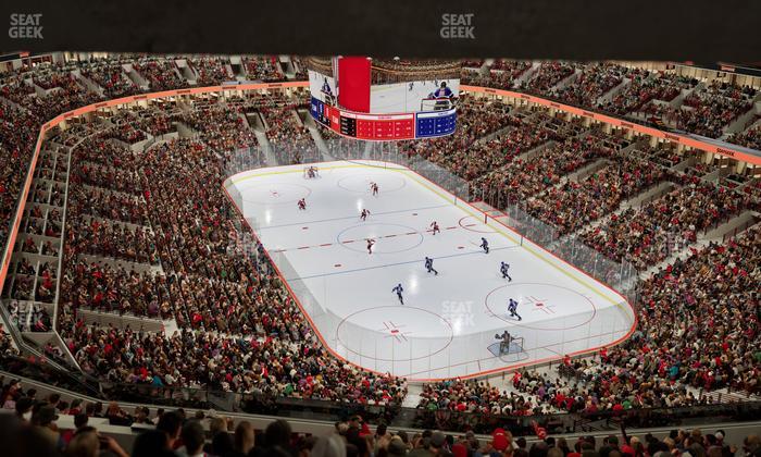 United Center - Section 328 Seat View