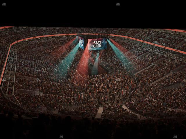 United Center - Section 328 Seat View