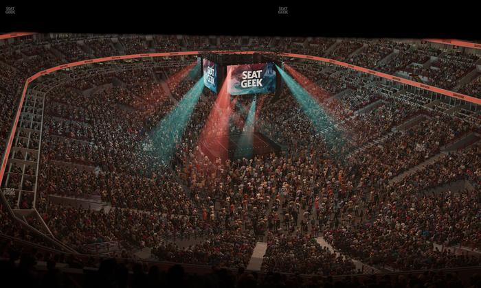 United Center - Section 328 Seat View