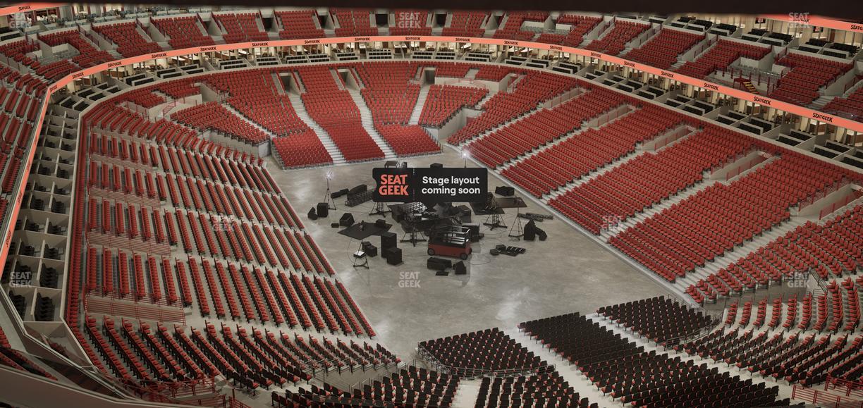 United Center - Section 328 Seat View