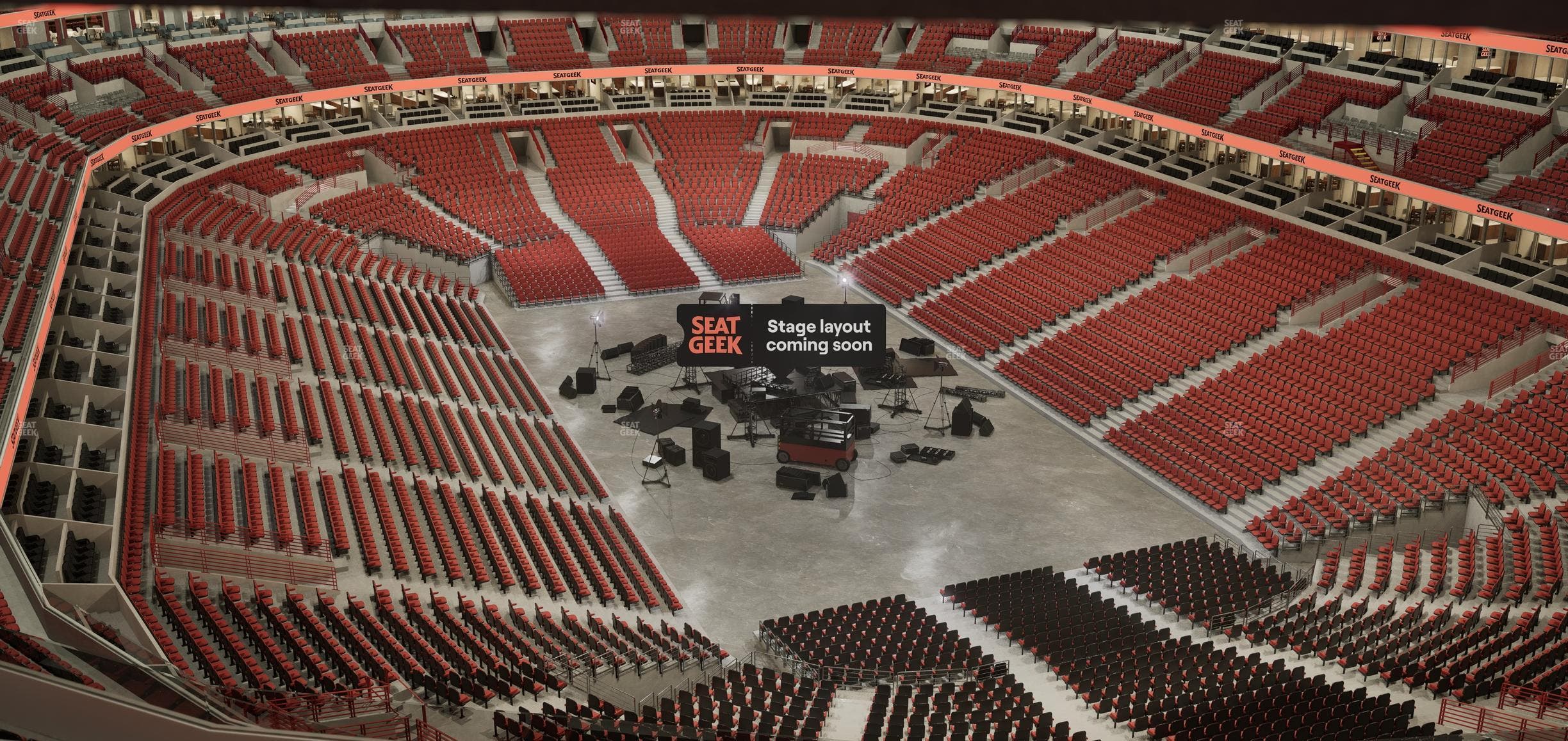 United Center - Section 328 Seat View