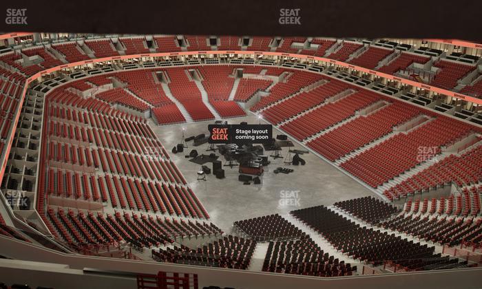 United Center - Section 328 Seat View