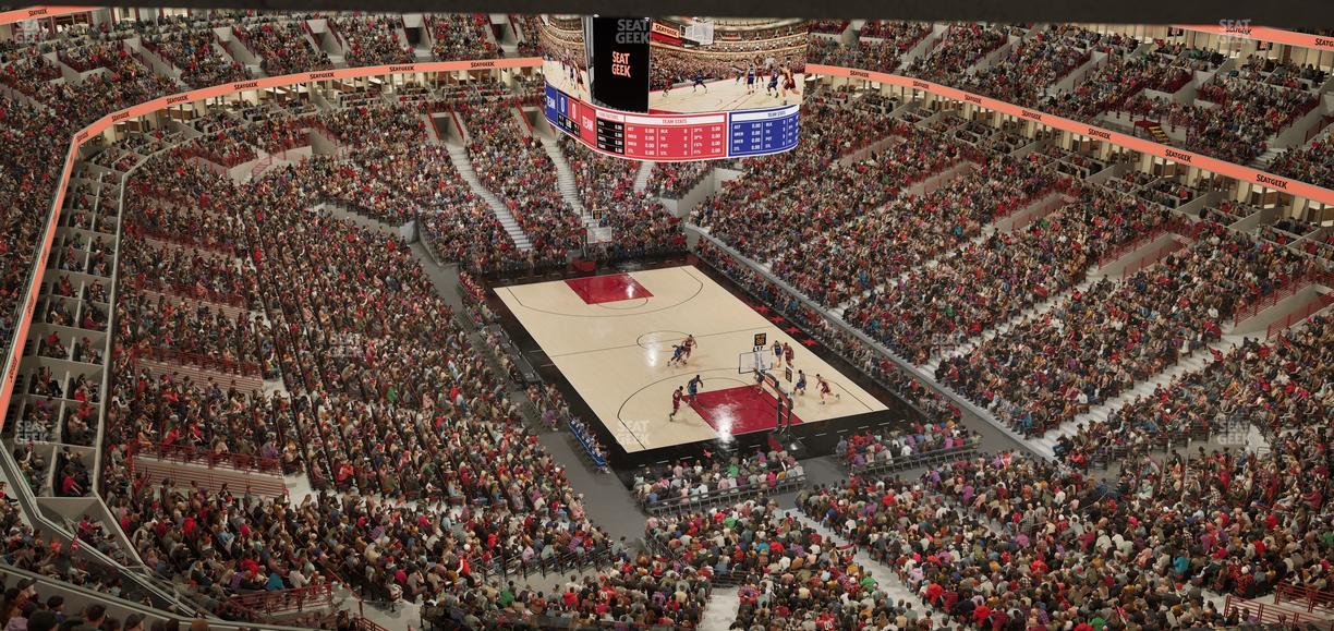 United Center - Section 328 Seat View