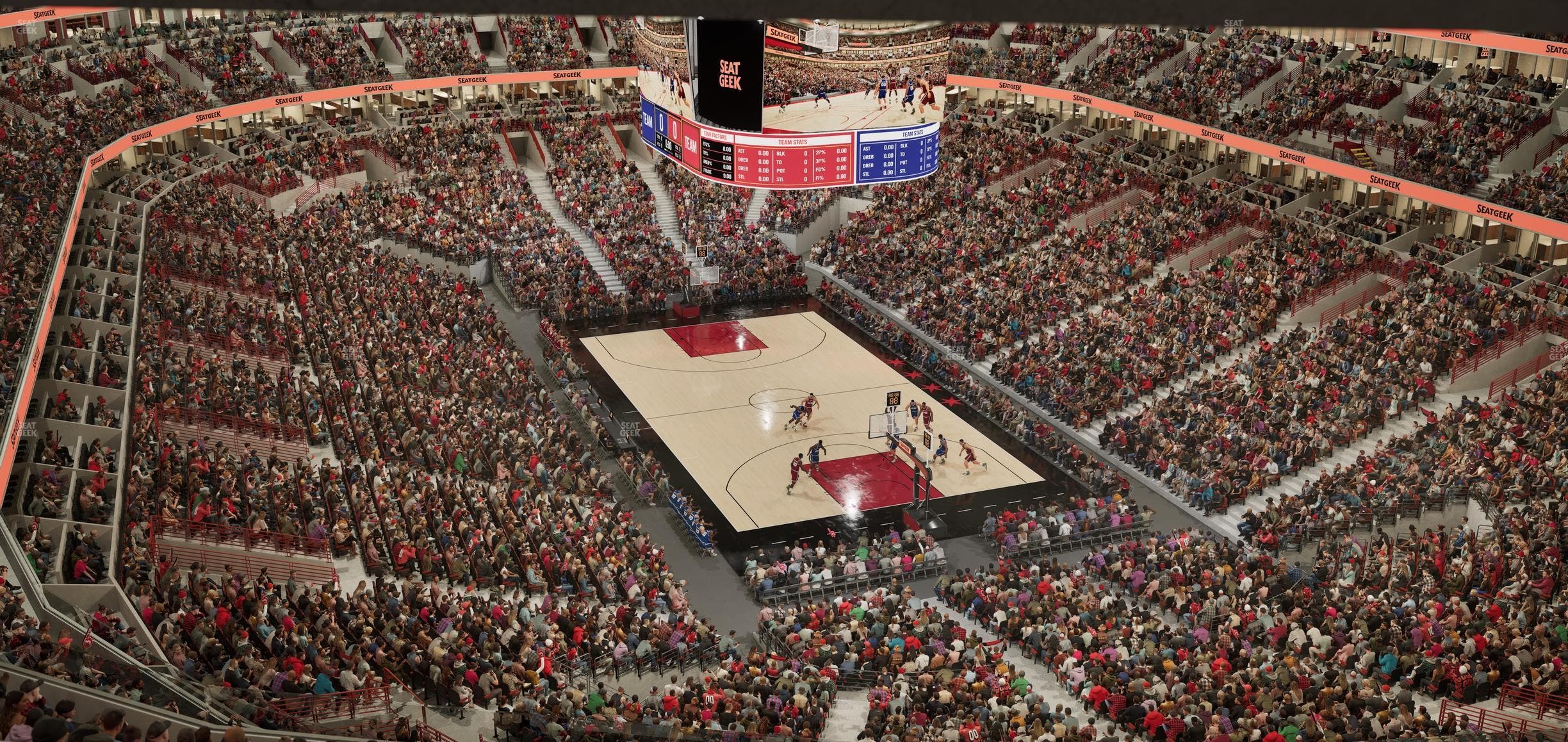 United Center - Section 328 Seat View