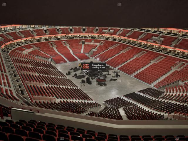 United Center - Section 329 Seat View United Center - Section 329 Seat View