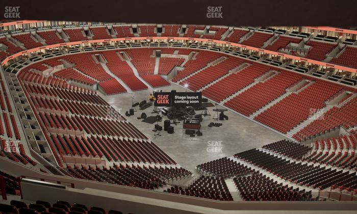 United Center - Section 329 Seat View