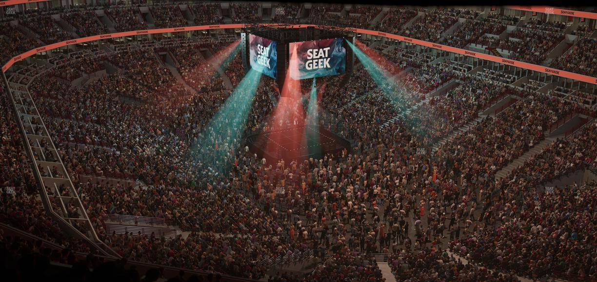 United Center - Section 329 Seat View