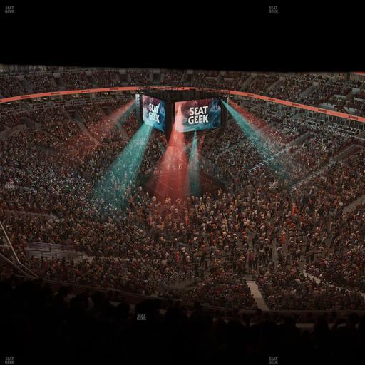 United Center - Section 329 Seat View