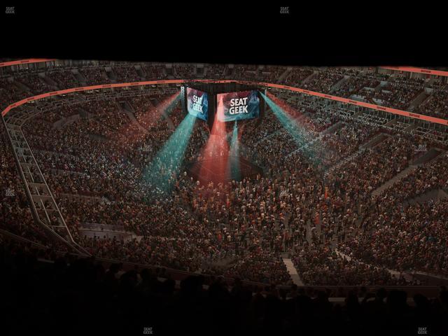 United Center - Section 329 Seat View