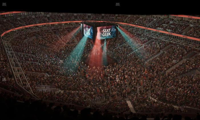 United Center - Section 329 Seat View