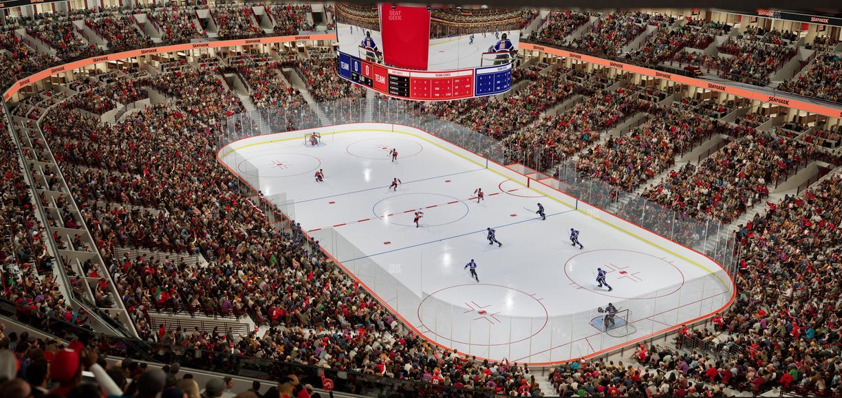 United Center - Section 329 Seat View