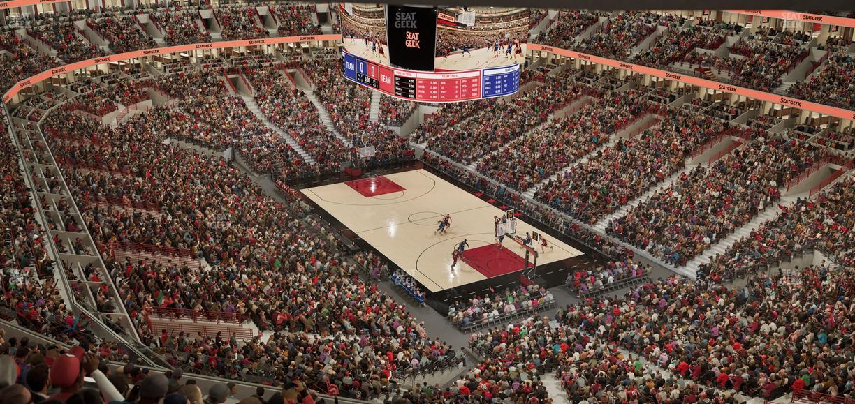United Center - Section 329 Seat View