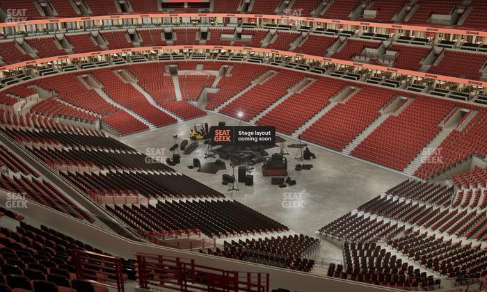 United Center - Section 330 A Seat View