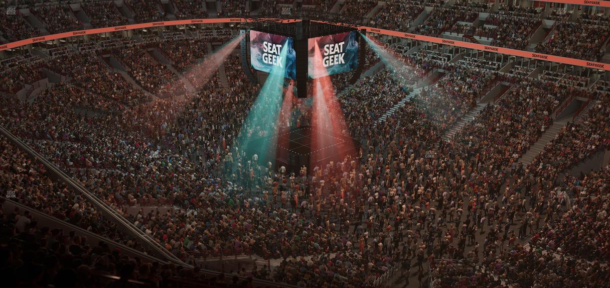 United Center - Section 330 A Seat View