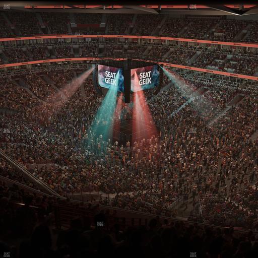 United Center - Section 330 A Seat View