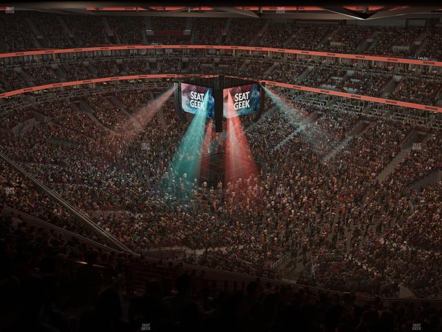 United Center - Section 330 A Seat View