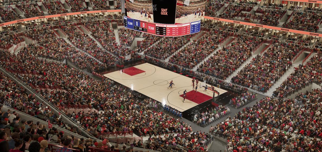 United Center - Section 330 A Seat View