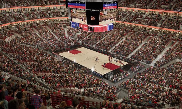 United Center - Section 330 A Seat View