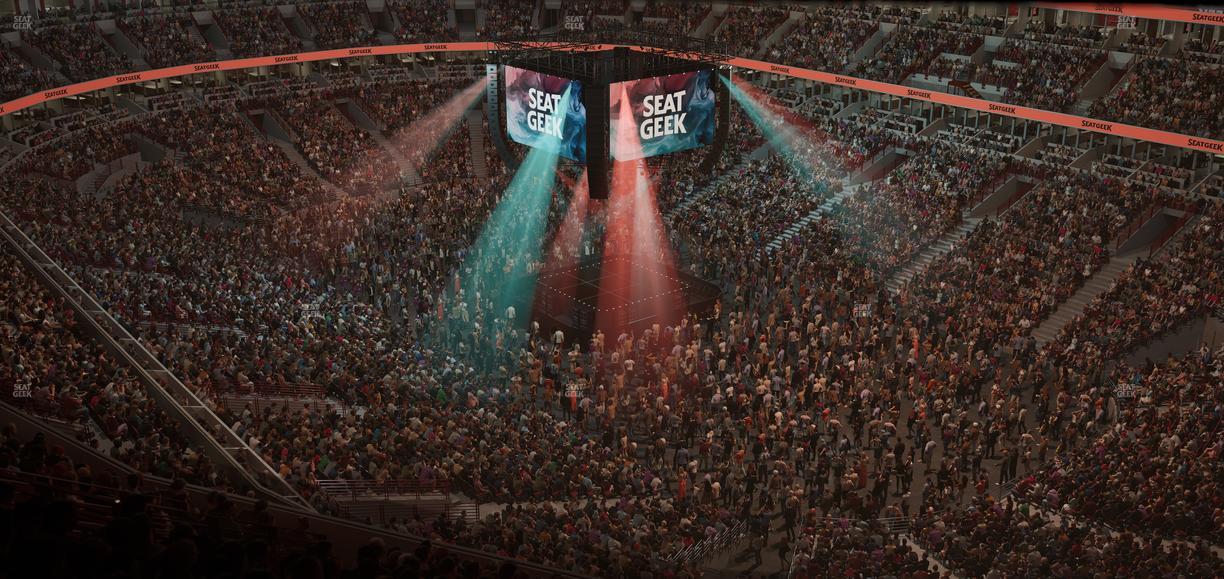 United Center - Section 330 Seat View