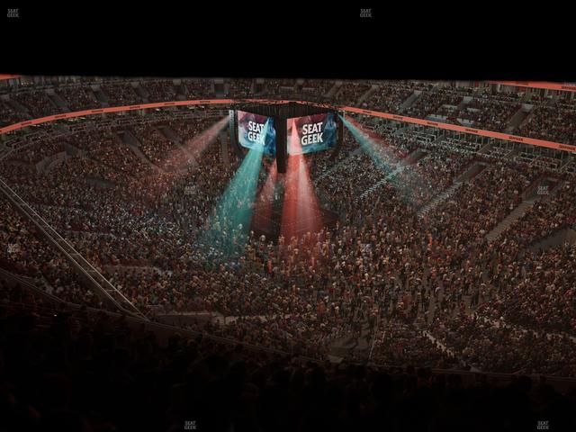 United Center - Section 330 Seat View