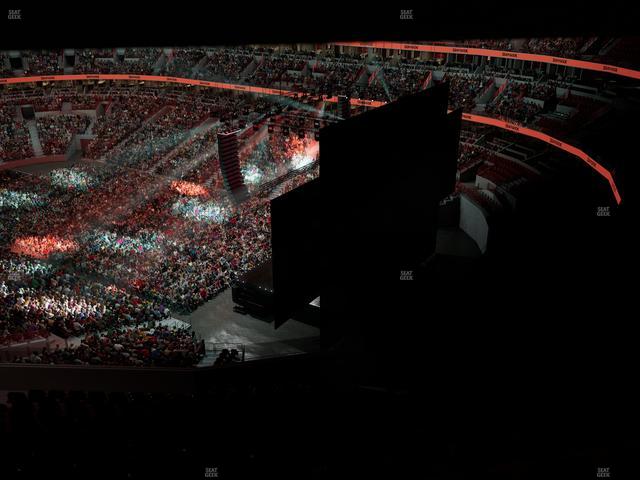 United Center - Section 330 Seat View United Center - Section 330 Seat View