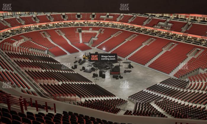 United Center - Section 330 Seat View
