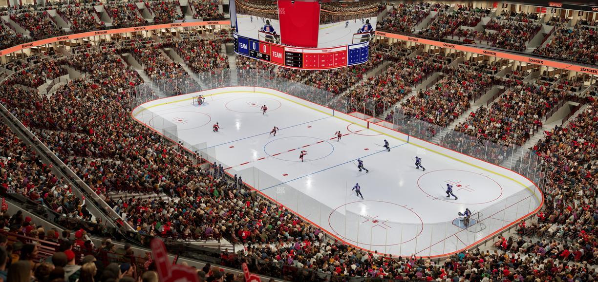 United Center - Section 330 Seat View