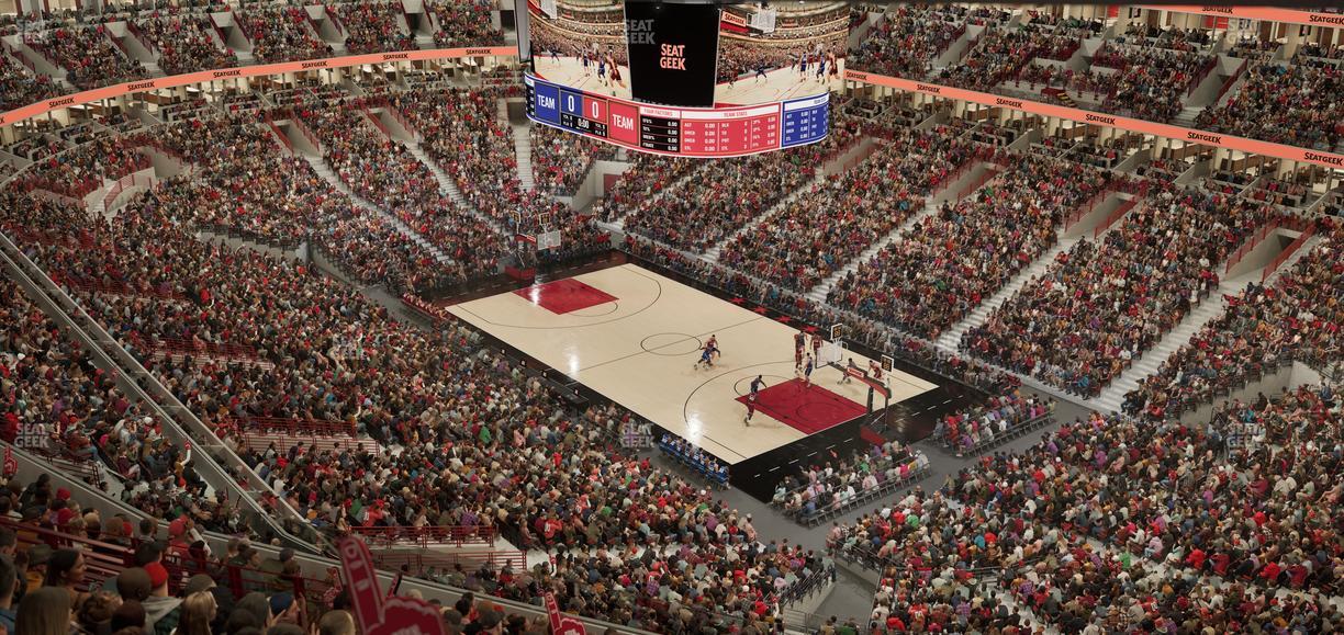United Center - Section 330 Seat View