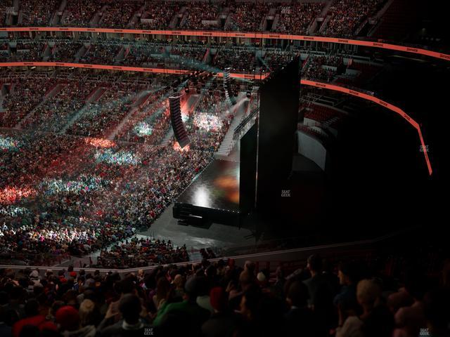 United Center - Section 331 A Seat View United Center - Section 331 A Seat View