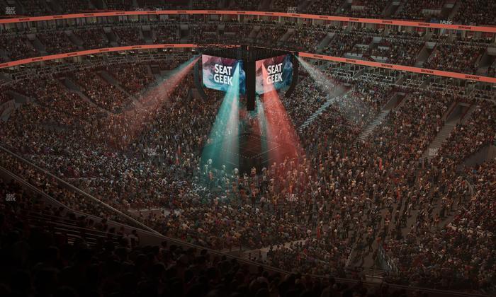 United Center - Section 331 A Seat View