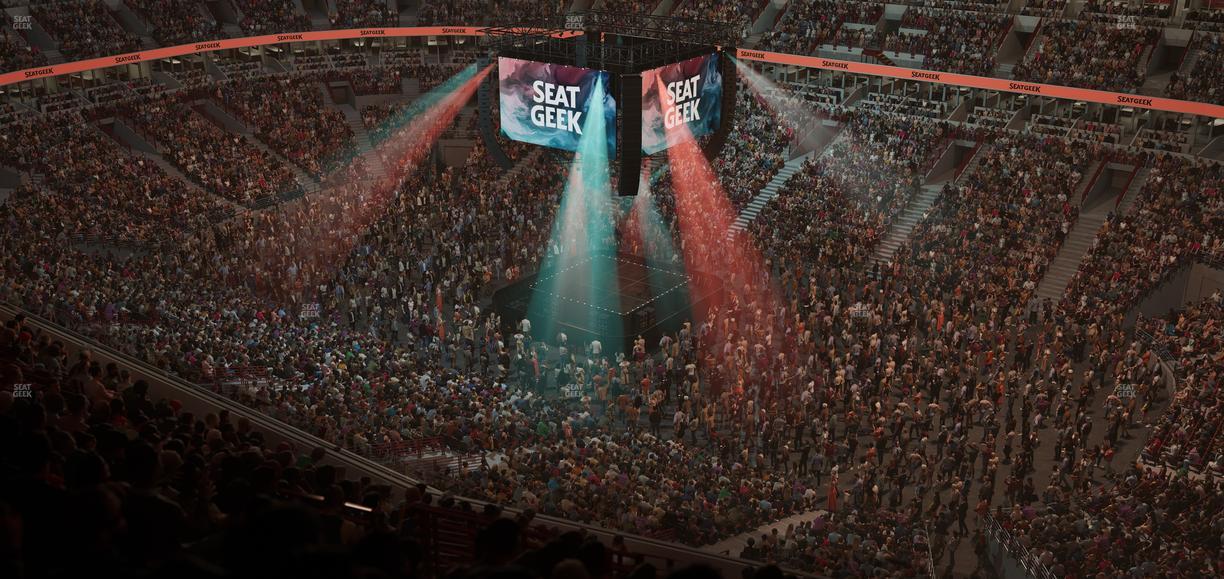 United Center - Section 331 Seat View