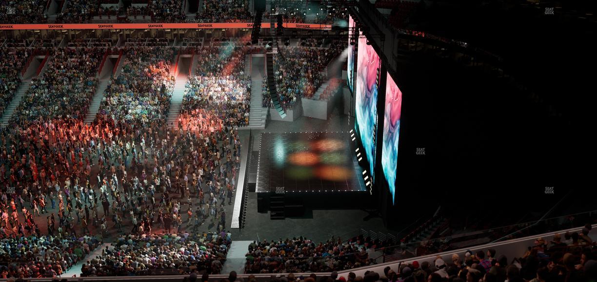 United Center - Section 332 A Seat View
