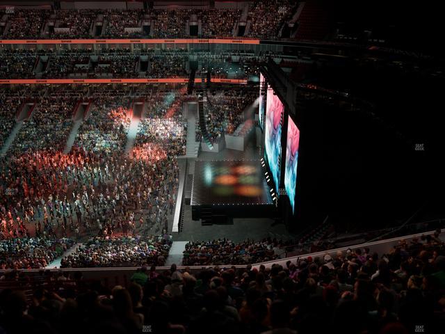 United Center - Section 332 A Seat View United Center - Section 332 A Seat View