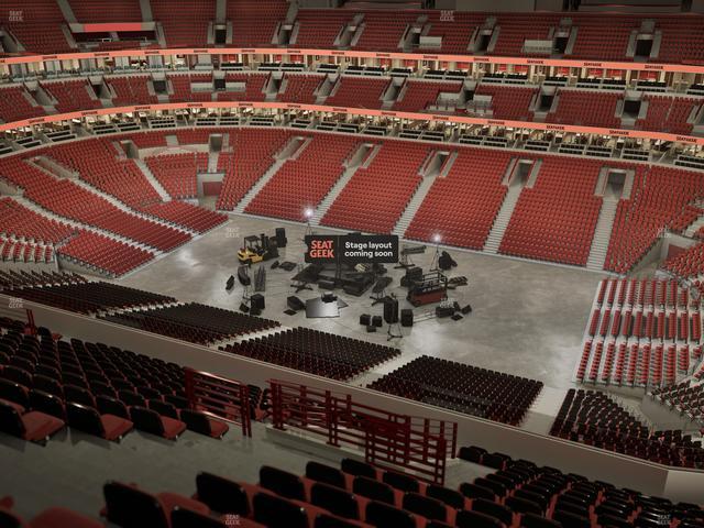 United Center - Section 332 A Seat View United Center - Section 332 A Seat View