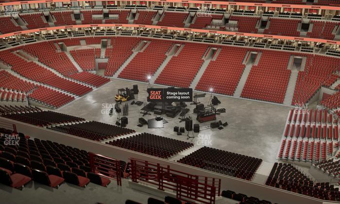 United Center - Section 332 A Seat View