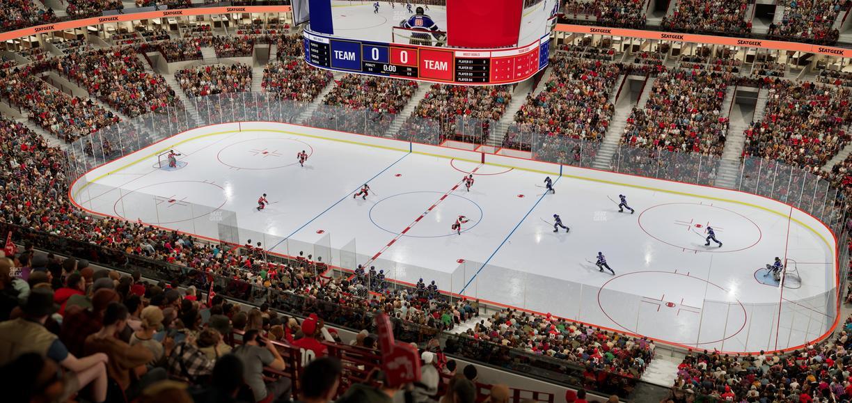 United Center - Section 332 A Seat View